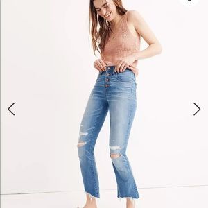 Madewell Cali Demi Boot Cut Jeans!